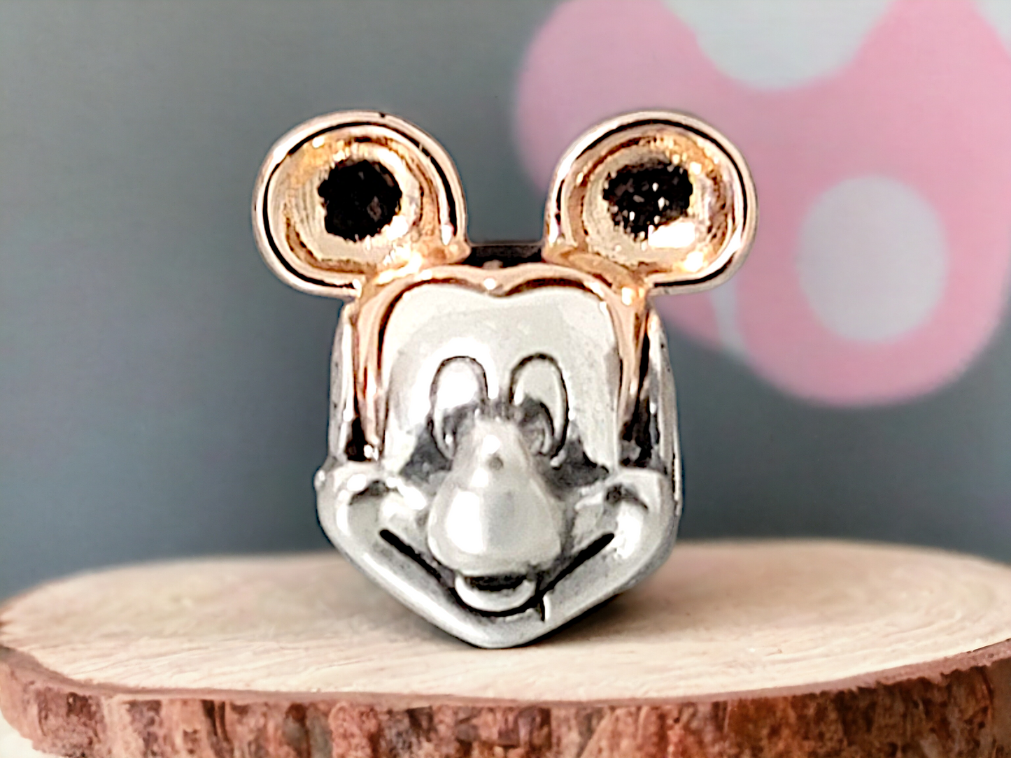 Charm Mickey Rose Gold