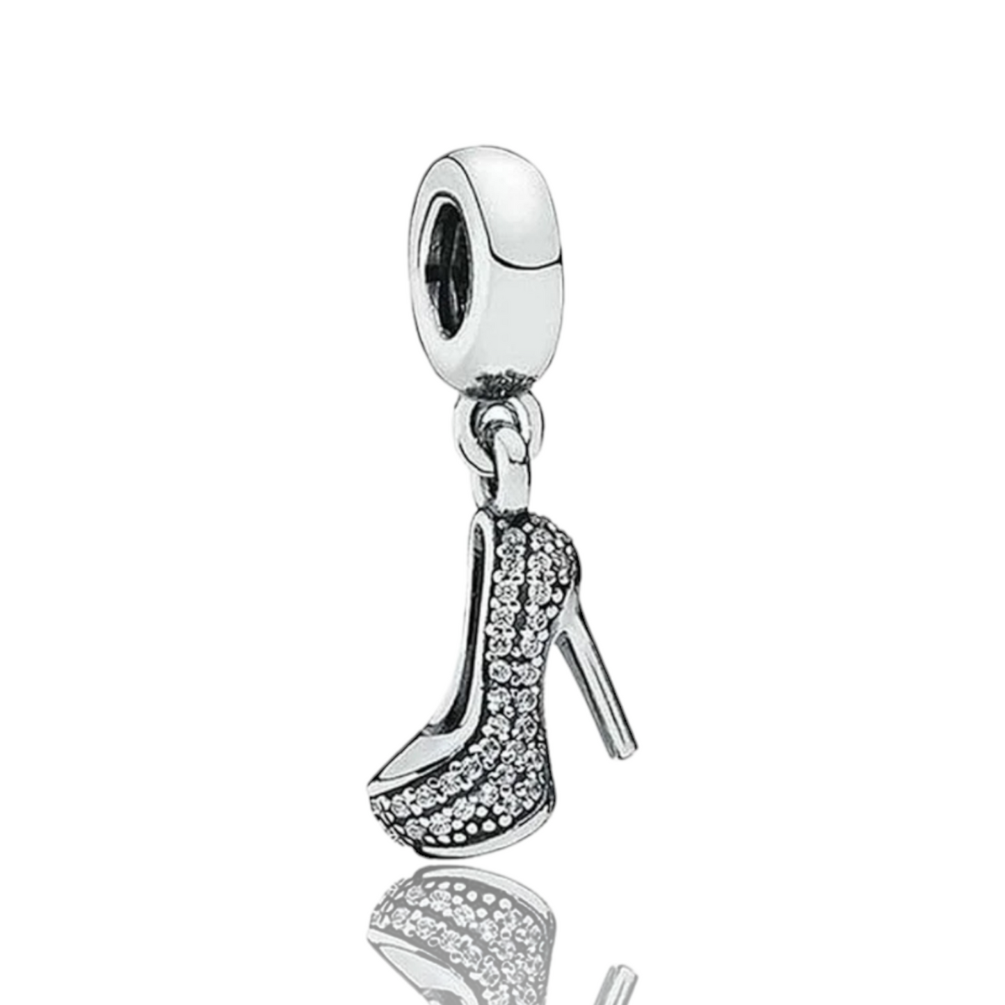 CHARM ZAPATILLA CON ZIRCONIA BLANCA